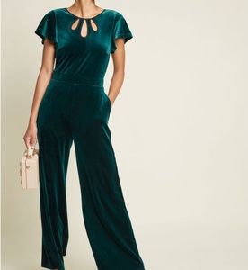Velvet jumpsuit